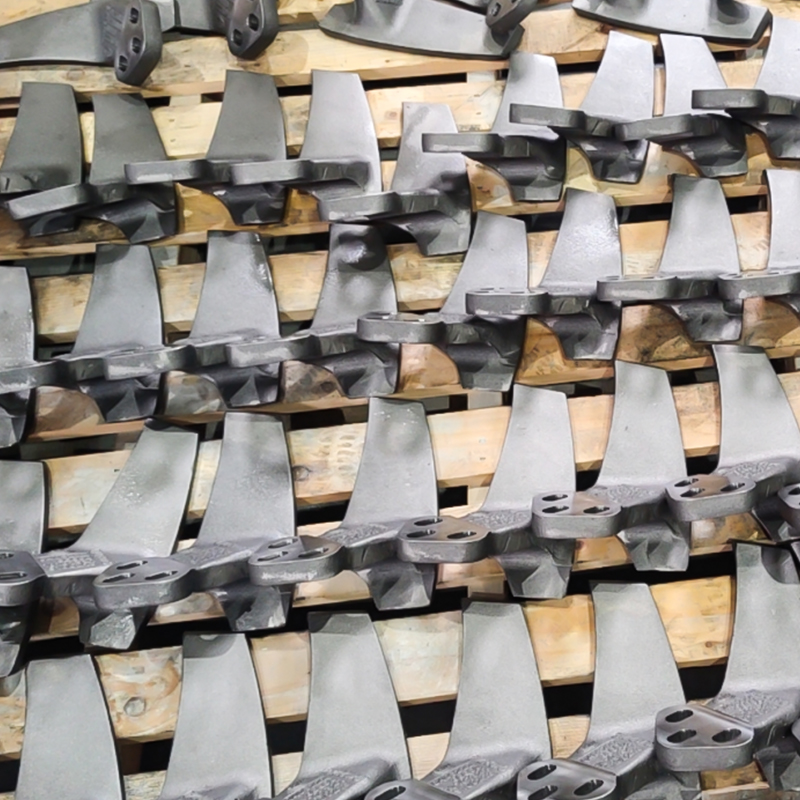 Forjados de máquinas forjados de limpador de impulsor SS316L